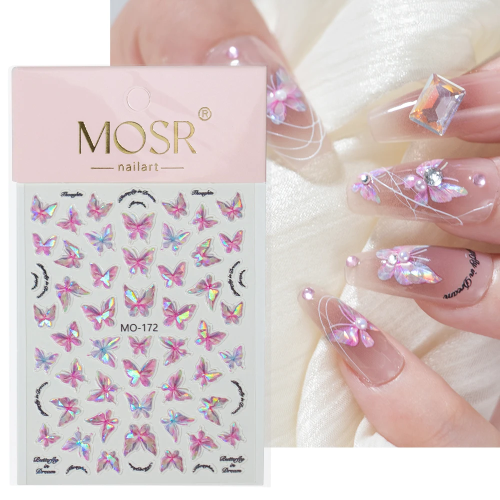 1 лист Аврора, розовая бабочка, наклейки для ногтей 8,2*12,8 см, 3D зеркальные бабочки, наклейки для ногтей, рельефный клей, зеркальные и 
1 лист Аврора, розовая бабочка, наклейки для ногтей 8,2*12,8 см, 3D зеркальные бабочки, наклейки для ногтей, рельефный клей, зеркальные и