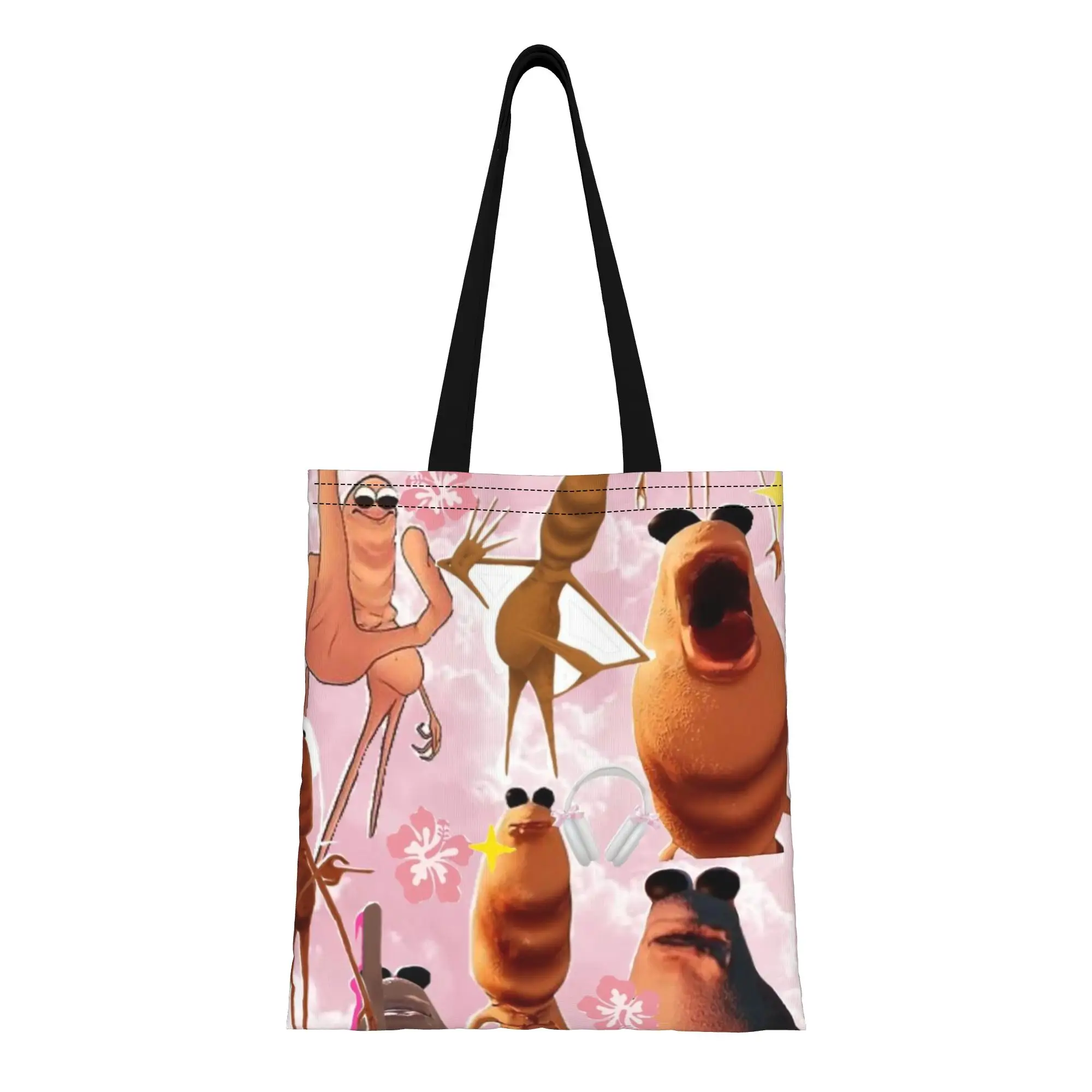 Marcus The Worm 9 Marcus The Worm Canvas Tote Bag Perfect for Travel Women's Top-Handle Bags
Marcus The Worm 9 Marcus The Worm Canvas Tote Bag Perfect for Travel Women's Top-Handle Bags