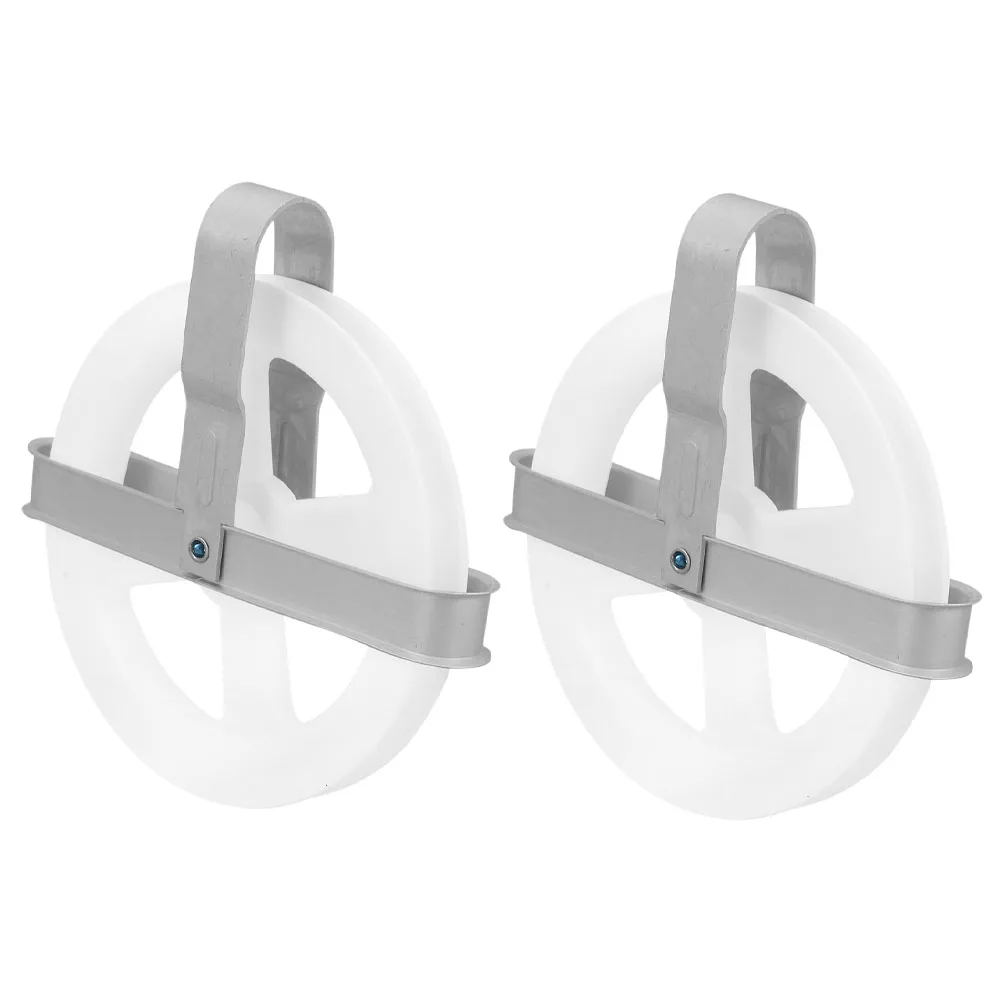 2pcs Clothes Pulley 5 Inch Anti Rust Deep Groove Drying Line Rope System White Hanging Strap Suitable for Clothes Coats Blankets
2pcs Clothes Pulley 5 Inch Anti Rust Deep Groove Drying Line Rope System White Hanging Strap Suitable for Clothes Coats Blankets