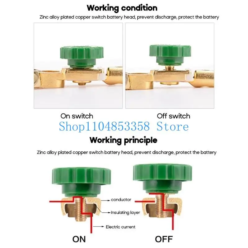 652F Side Column Battery Disconnect Switch Cut-off Power Disconnection Isolator Suitable for Car Truck RVs Ship Vehicle Boats
652F Side Column Battery Disconnect Switch Cut-off Power Disconnection Isolator Suitable for Car Truck RVs Ship Vehicle Boats