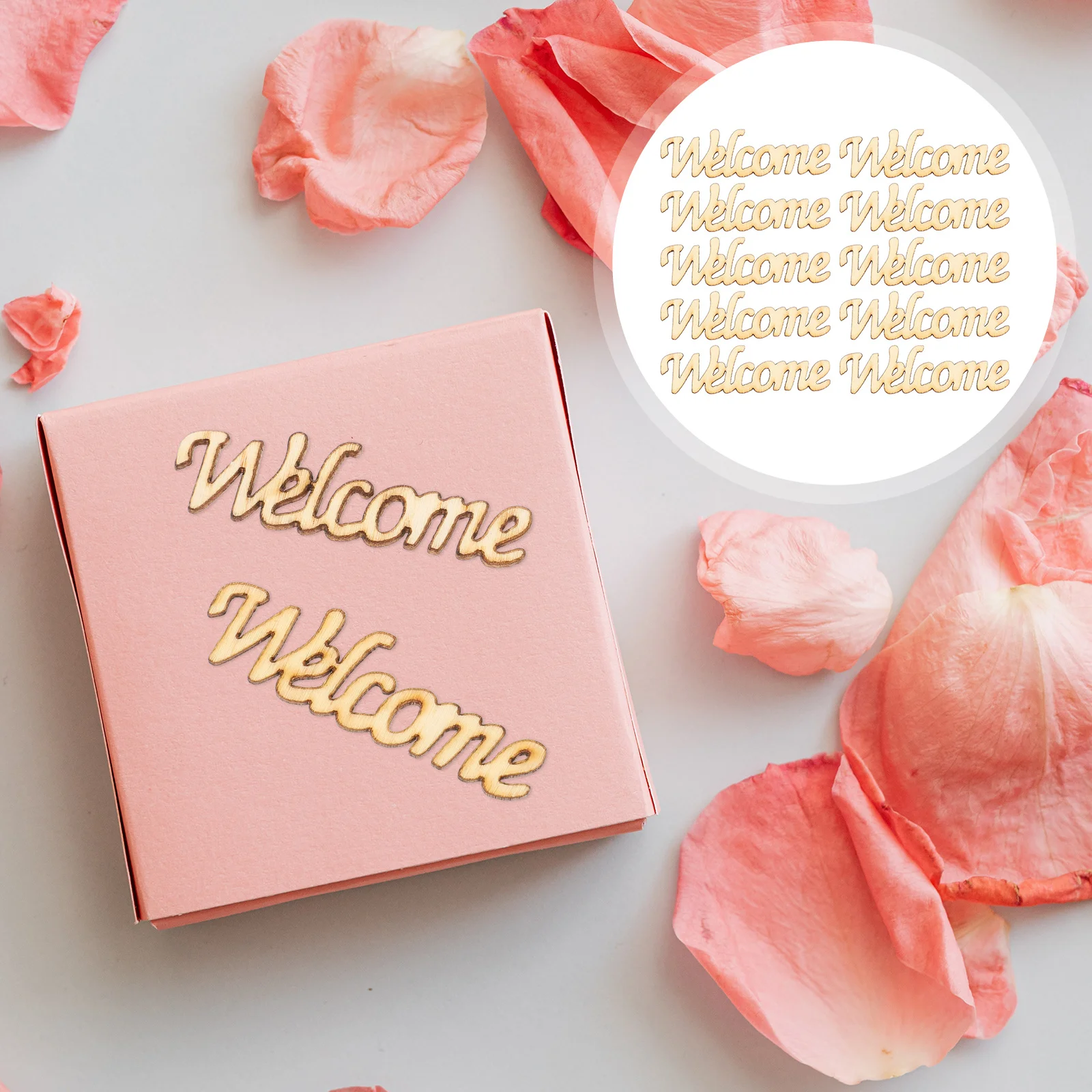 30Pcs Wooden Letter Wood Slices Welcome Unfinished Cutout for DIY Home Wedding Party Decoration Hanging Craft Accessories
30Pcs Wooden Letter Wood Slices Welcome Unfinished Cutout for DIY Home Wedding Party Decoration Hanging Craft Accessories