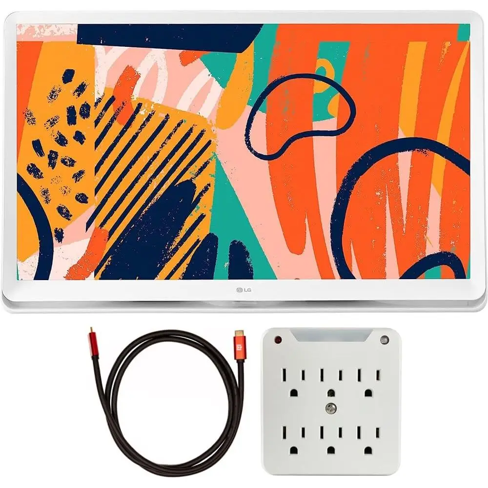 27LQ600S-WU 27-дюймовый LED-монитор Full HD IPS с Web OS TV Bundle, кабелем Deco Gear 6T Unil 4K HDMI 2.0 и сетевым фильтром SurgePro на 6 розеток
27LQ600S-WU 27-дюймовый LED-монитор Full HD IPS с Web OS TV Bundle, кабелем Deco Gear 6T Unil 4K HDMI 2.0 и сетевым фильтром SurgePro на 6 розеток