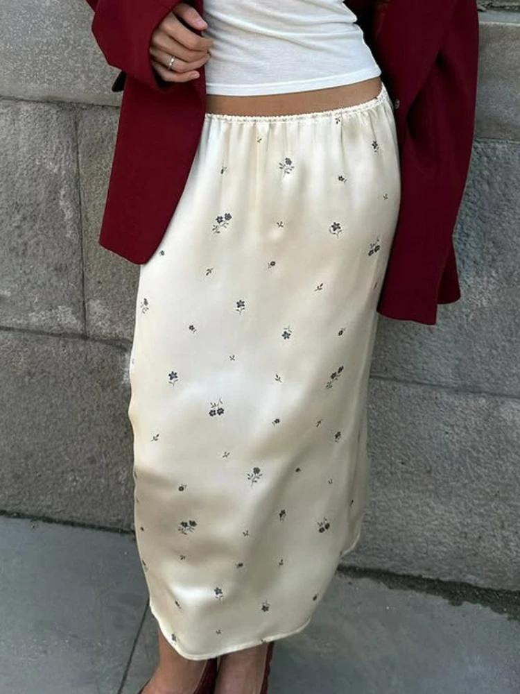 FDYOUI Womens Fashion Floral Print Satin Skirts Elegant High Waist Long Skirt 2026 Summer Ladies Vintage Office Dress Streetwear
FDYOUI Womens Fashion Floral Print Satin Skirts Elegant High Waist Long Skirt 2026 Summer Ladies Vintage Office Dress Streetwear