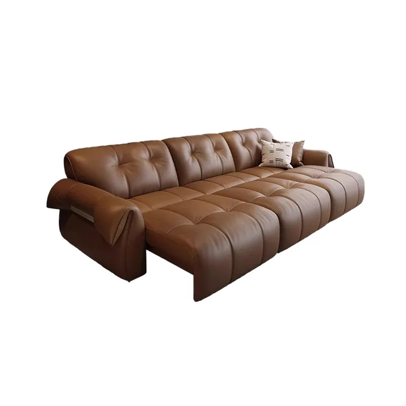 Living room function retractable minimalist sofa bed electric function leather modern simple wall antique sofa
Living room function retractable minimalist sofa bed electric function leather modern simple wall antique sofa