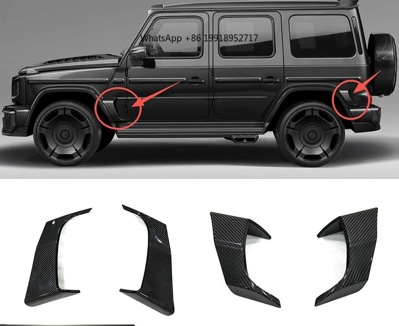 For Benz G Class W465 G63 Topcar Dry Carbon Fiber Wheel Arch Vents W465 Topcar Dry Carbon Fender Vents Genuine Dry Carbon
For Benz G Class W465 G63 Topcar Dry Carbon Fiber Wheel Arch Vents W465 Topcar Dry Carbon Fender Vents Genuine Dry Carbon
