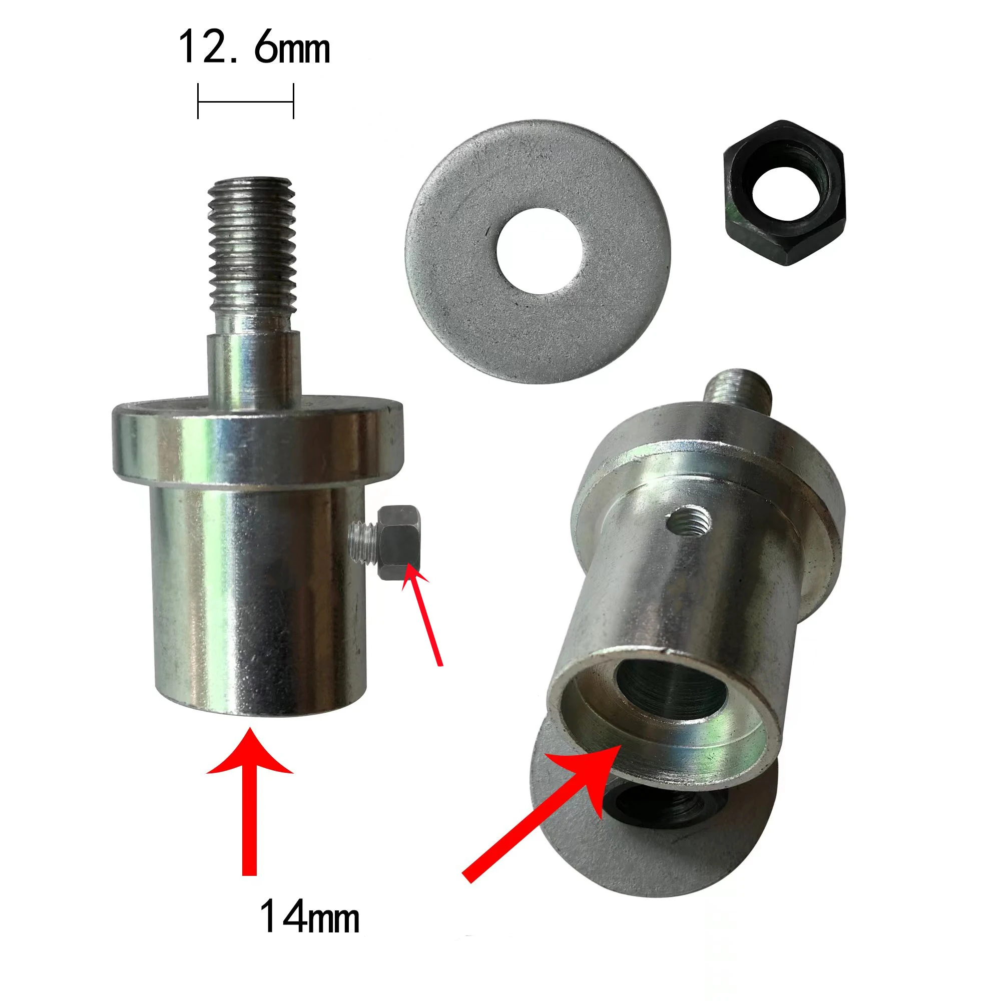 12.6mm hole abrasive tool for gem lapidary faceting polishing machine Gem machine spindle head flat mill coupling connector
12.6mm hole abrasive tool for gem lapidary faceting polishing machine Gem machine spindle head flat mill coupling connector