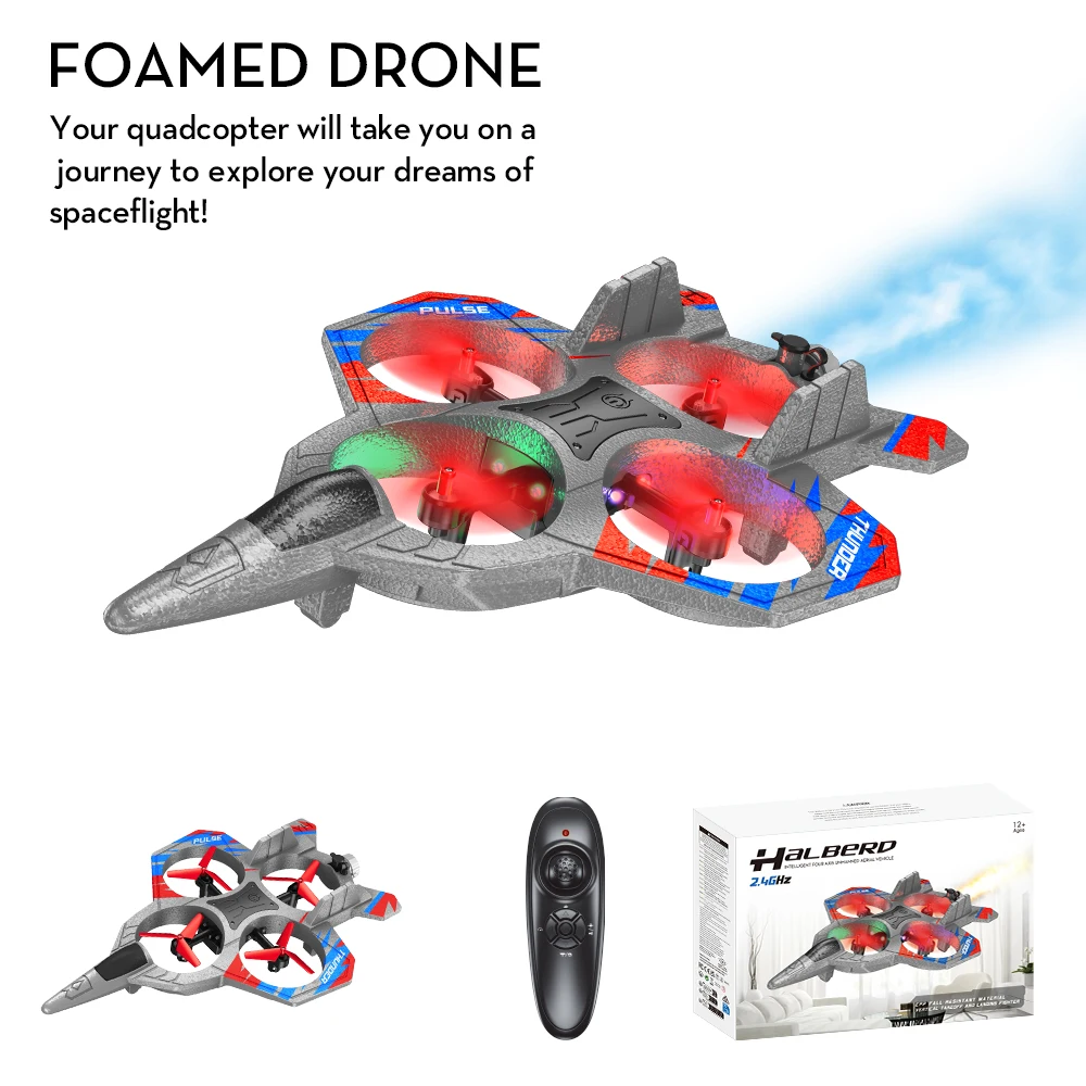 Turbine power EVA spaceship shape remote control aircraft 360 ° roll one button spray with LED light remote control aircraft mod
Turbine power EVA spaceship shape remote control aircraft 360 ° roll one button spray with LED light remote control aircraft mod