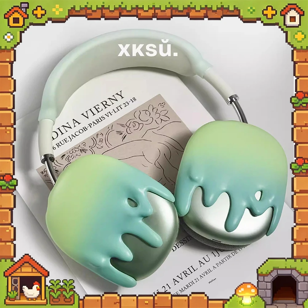 Чехол для наушников XKSU Liquid Gradient для AirPods Max, легкий дизайн, защитный чехол для наушников с эффектом градиентной окраски, подарок.
Чехол для наушников XKSU Liquid Gradient для AirPods Max, легкий дизайн, защитный чехол для наушников с эффектом градиентной окраски, подарок.