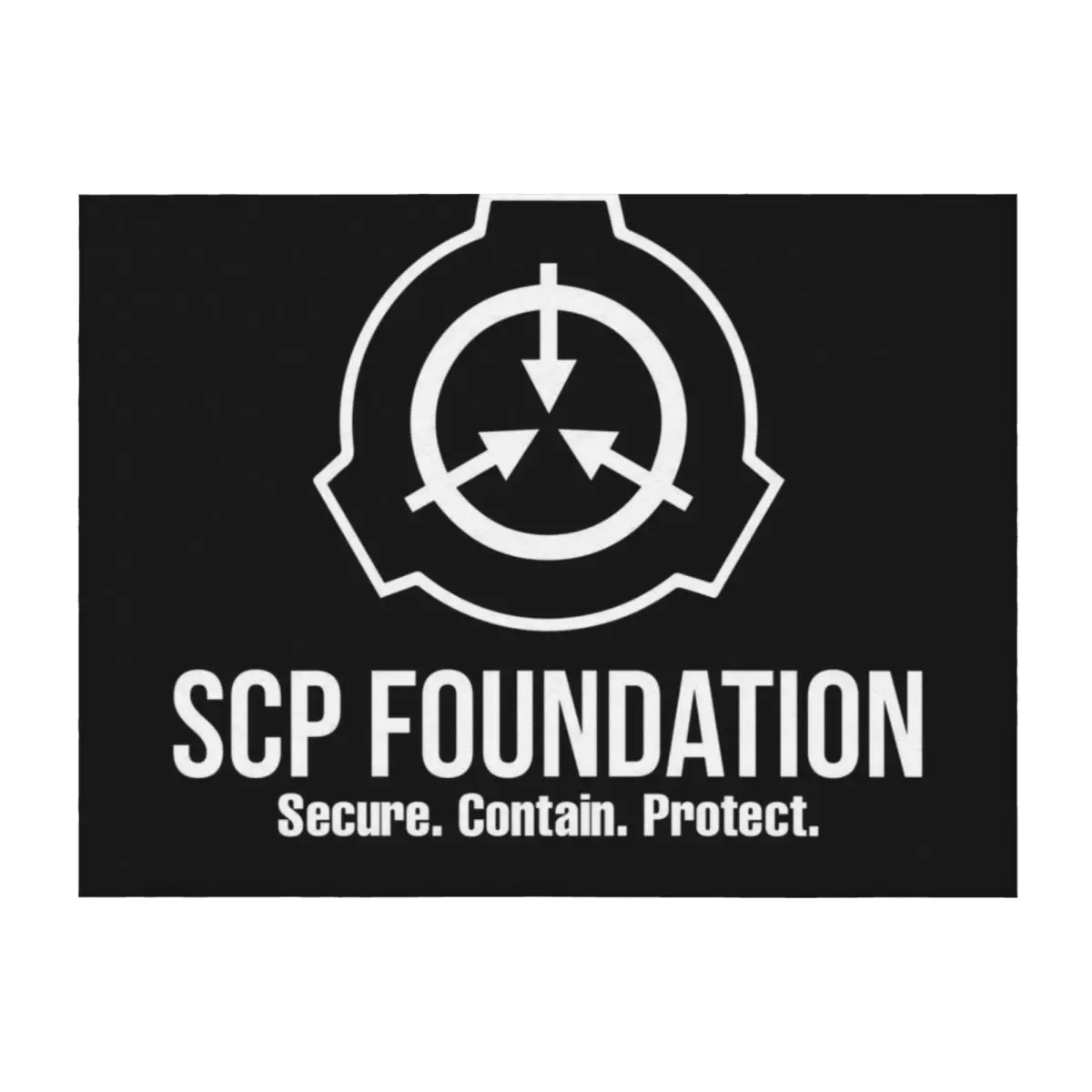 SCP Foundation Secure Contain Protect Throw Blanket sofa bed Camping Decorative Beds Tourist Blankets
SCP Foundation Secure Contain Protect Throw Blanket sofa bed Camping Decorative Beds Tourist Blankets