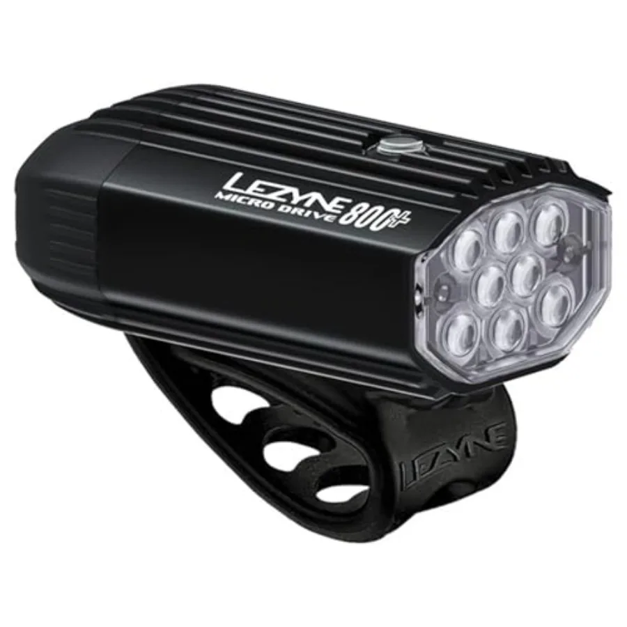 Micro Drive Bicycle USB Rechargeable IPX7 Waterproof White LED Front Light w/Multiple Solid and Flash Modes Integrated Silicone
Micro Drive Bicycle USB Rechargeable IPX7 Waterproof White LED Front Light w/Multiple Solid and Flash Modes Integrated Silicone