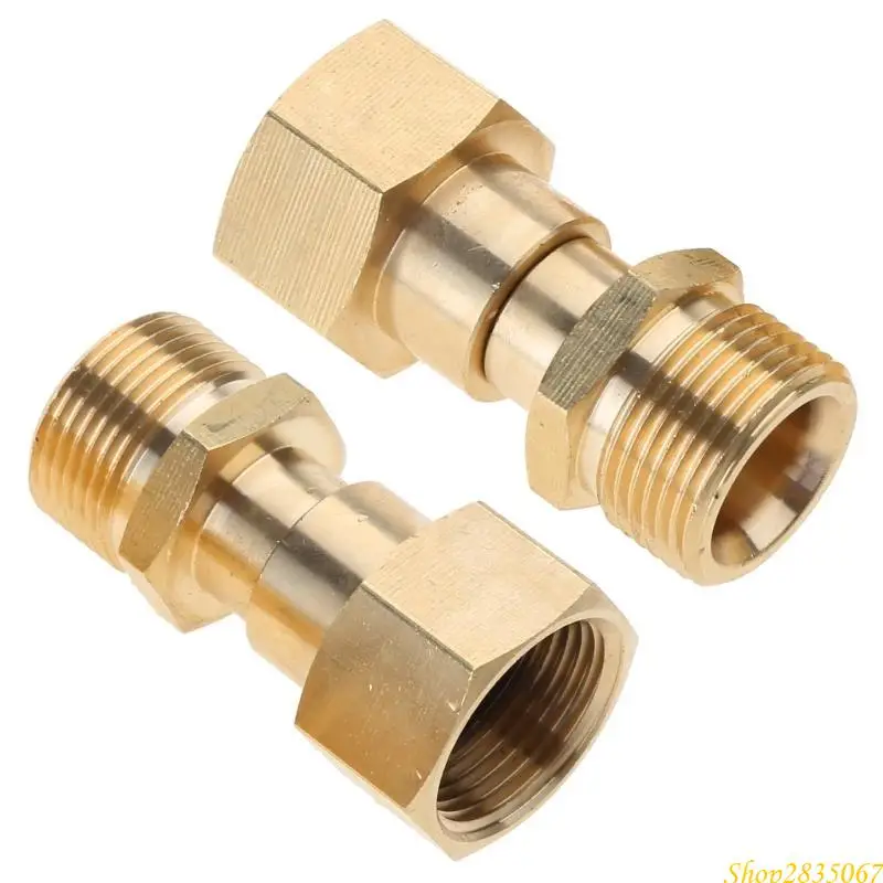 2 Pcs M22 14mm Pressure Washer Joint Pressure Washer Adapter Fitting 831F
2 Pcs M22 14mm Pressure Washer Joint Pressure Washer Adapter Fitting 831F