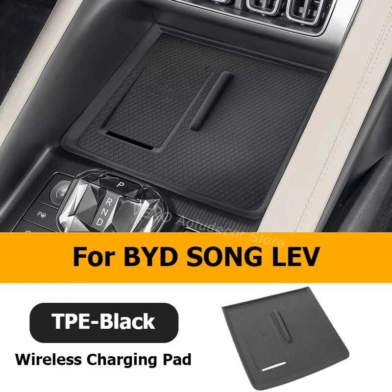 For BYD SONG LEV 2024 2025 Car Wireless Charging Pad Non-slip Pad Car Phone Charger Protective Mat TPE Waterproof Accessories
For BYD SONG LEV 2024 2025 Car Wireless Charging Pad Non-slip Pad Car Phone Charger Protective Mat TPE Waterproof Accessories