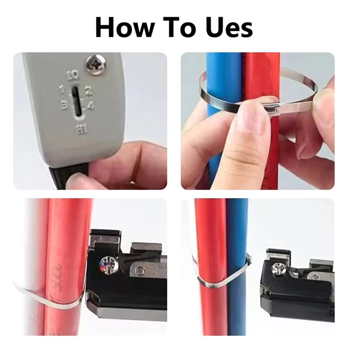Home Tool Professional Tie Kit Adjustable Zip Tightening Force Stainless Steel Automatic Cable Tie Cutting Tool
Home Tool Professional Tie Kit Adjustable Zip Tightening Force Stainless Steel Automatic Cable Tie Cutting Tool