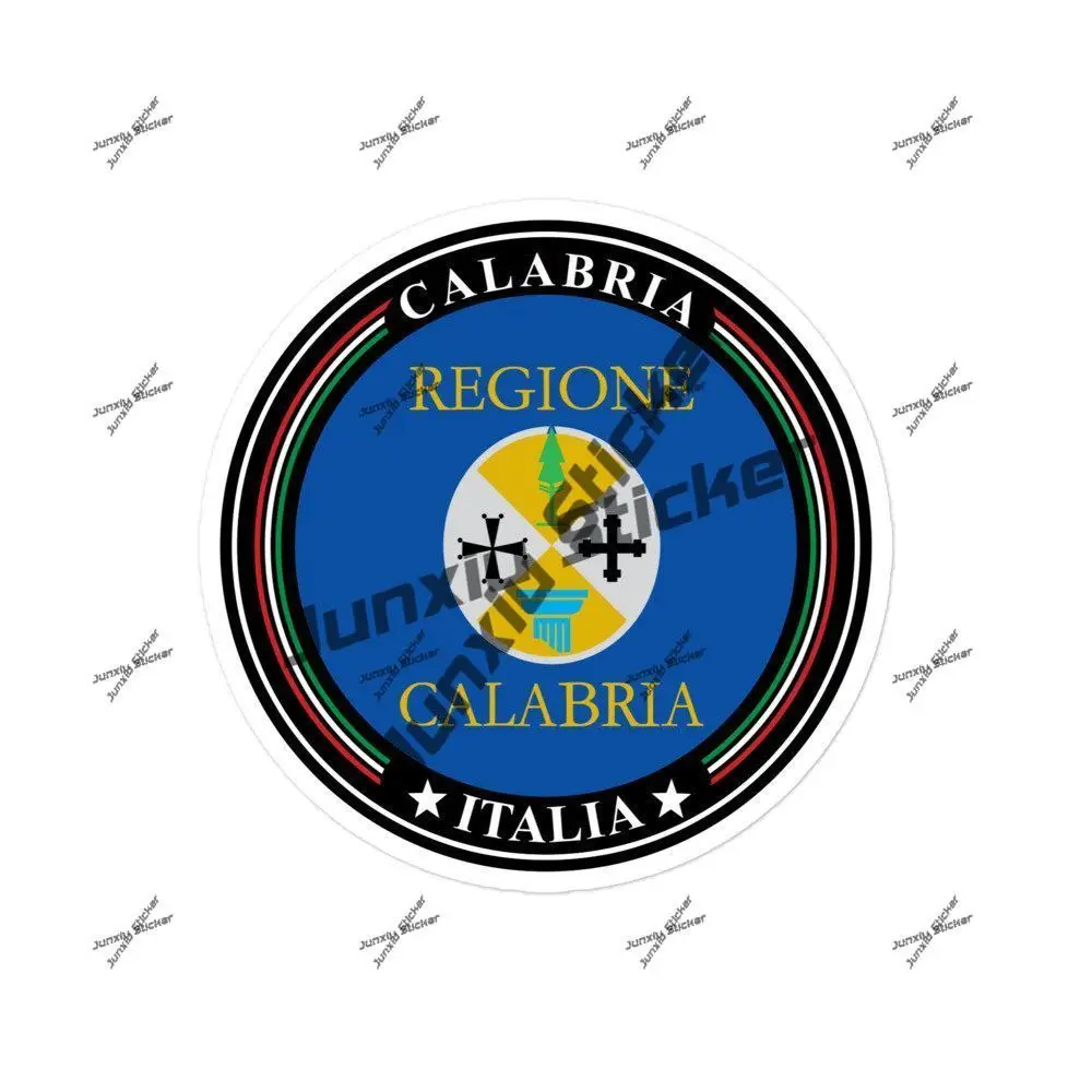 Calabria Italy Flag Stickers Italian Decal for SUV Car Laptop Bumper Truck Bodywork Motor Helmet Decor Boat Car Accessories
Calabria Italy Flag Stickers Italian Decal for SUV Car Laptop Bumper Truck Bodywork Motor Helmet Decor Boat Car Accessories