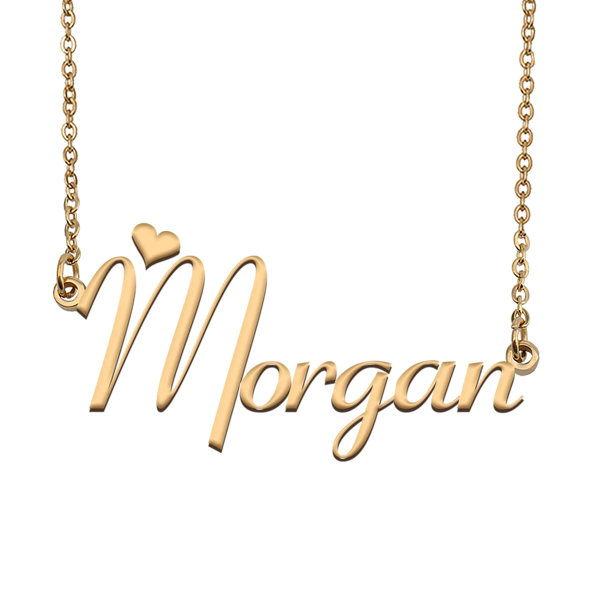 Morgan Name Necklace Personalised for Women Choker Stainless Steel Gold Plated Alphabet Letter Pendant Jewelry Best Friends Gift
Morgan Name Necklace Personalised for Women Choker Stainless Steel Gold Plated Alphabet Letter Pendant Jewelry Best Friends Gift