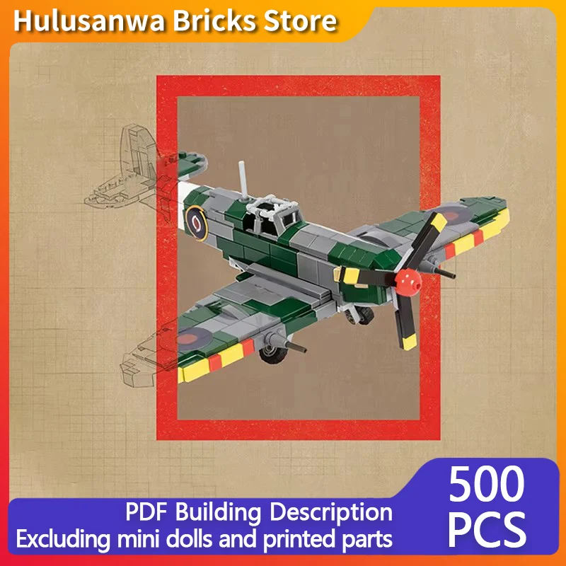 Spitfire Fighter Jets Model MOC Building Bricks War Equipment Modular Technology Gifts Holiday Assemble Children Toys Suit
Spitfire Fighter Jets Model MOC Building Bricks War Equipment Modular Technology Gifts Holiday Assemble Children Toys Suit