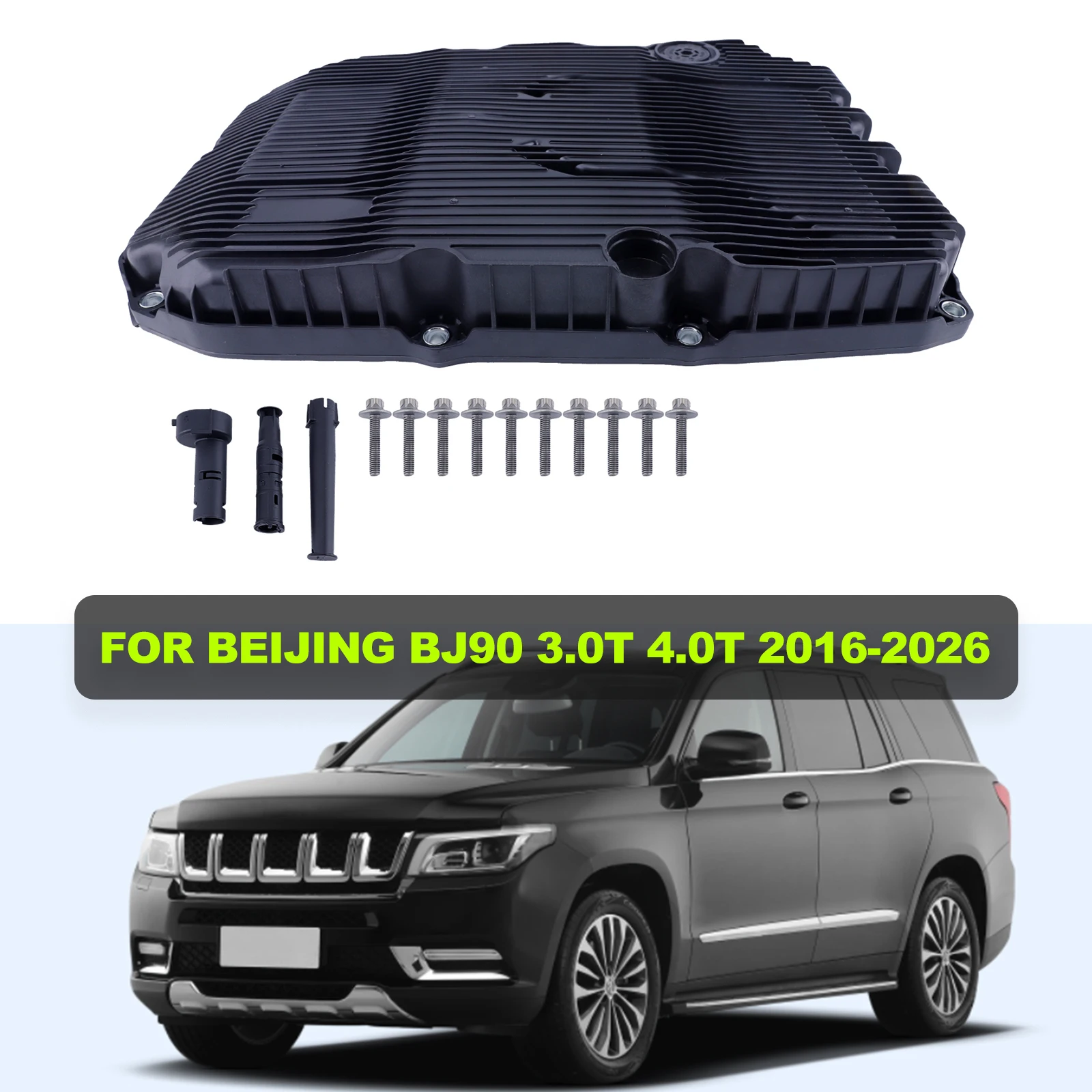 Transmission Oil Pan / Sump For BEIJING BJ90 3.0T 4.0T 2016-2026 A7252703707 A7252708704 A7252708804 A7252703203 A7252707702
Transmission Oil Pan / Sump For BEIJING BJ90 3.0T 4.0T 2016-2026 A7252703707 A7252708704 A7252708804 A7252703203 A7252707702