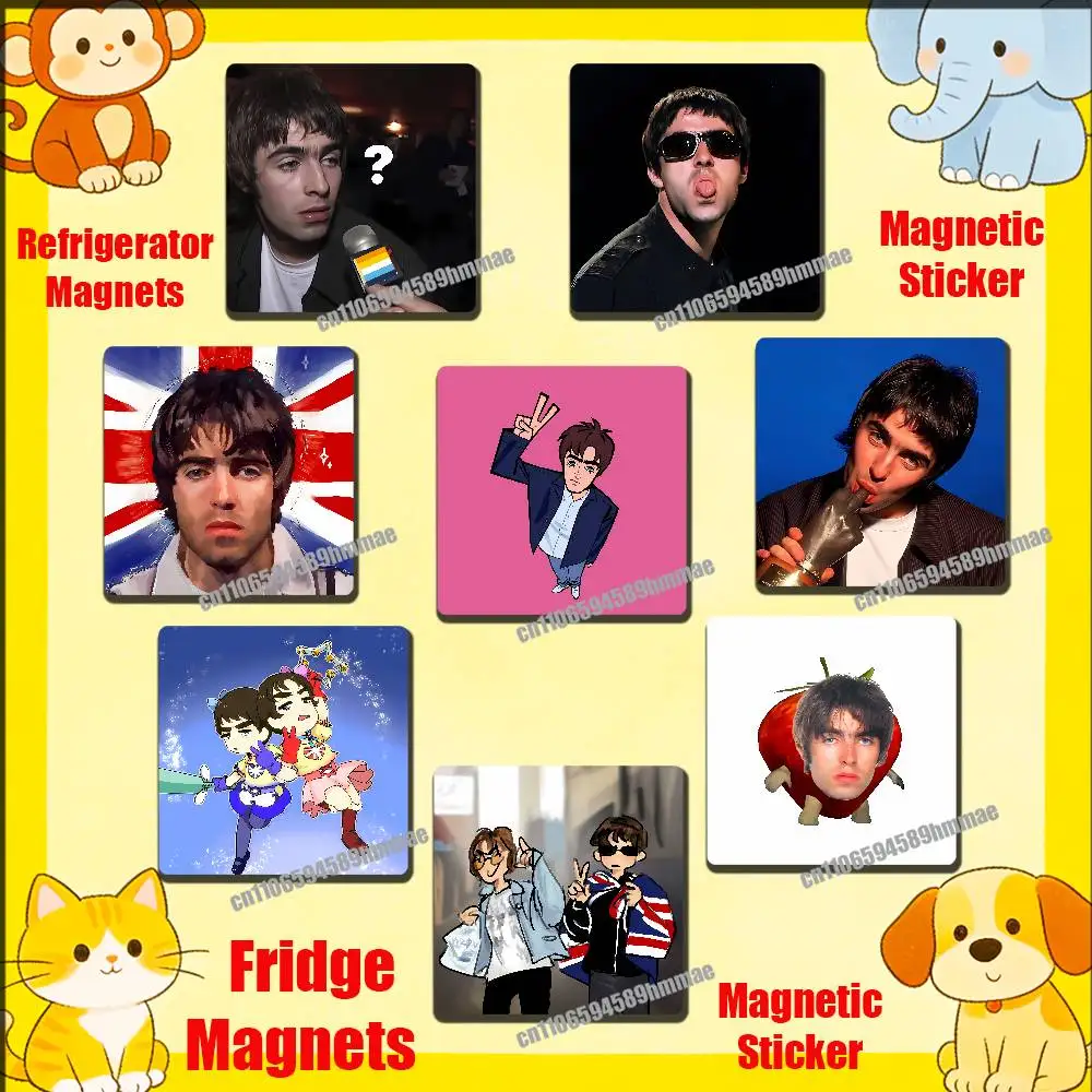 For L-Liam Gallagher O-Oasis Fridge Freezer Refrigerator Magnets Kitchen Metal Cabinet Magnetic Sticker Card
For L-Liam Gallagher O-Oasis Fridge Freezer Refrigerator Magnets Kitchen Metal Cabinet Magnetic Sticker Card