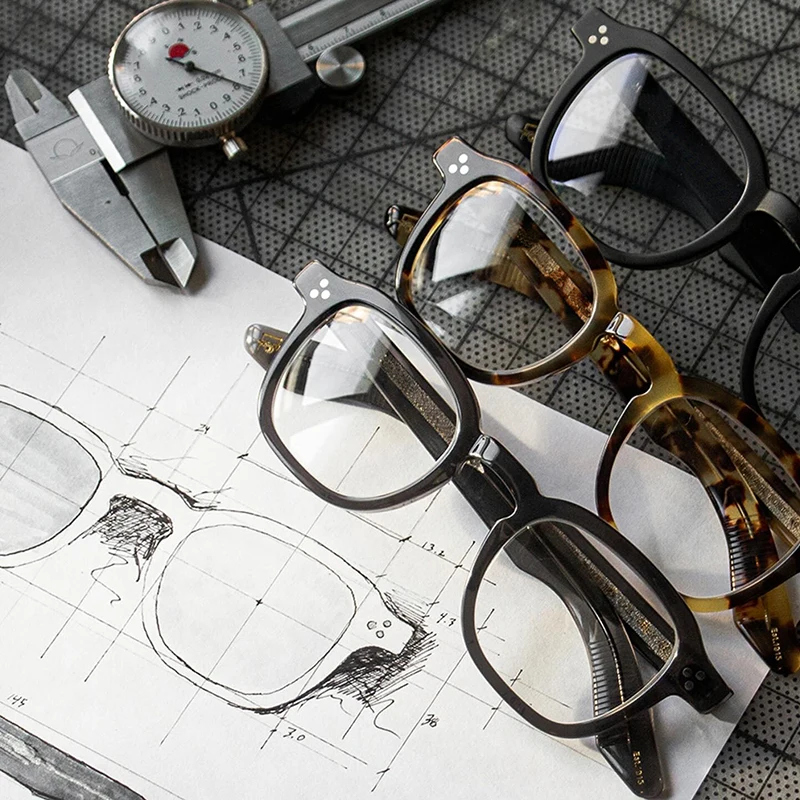 Handmade Luxury Round Acetate Glasses Frame Men Women optical Myopia Presbyopia prescription Retro eyewear Customization Logo
Handmade Luxury Round Acetate Glasses Frame Men Women optical Myopia Presbyopia prescription Retro eyewear Customization Logo