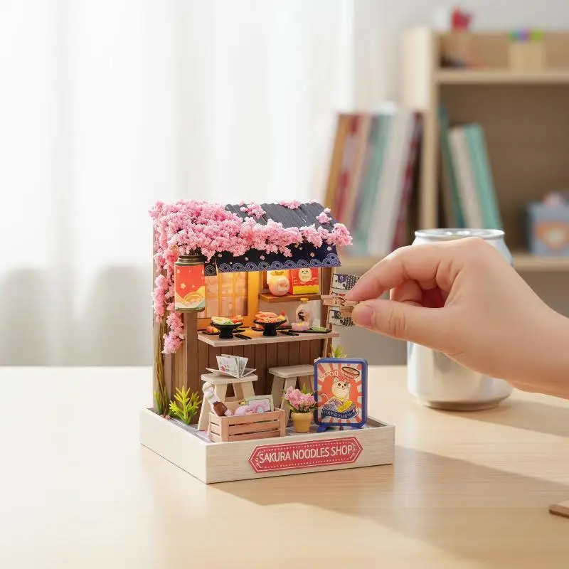 Miniature Doll Houses DIY Small House Kit Room Scene Model Craft Toy for Kids Home Bedroom Decoration Fun DIY Gift Set
Miniature Doll Houses DIY Small House Kit Room Scene Model Craft Toy for Kids Home Bedroom Decoration Fun DIY Gift Set