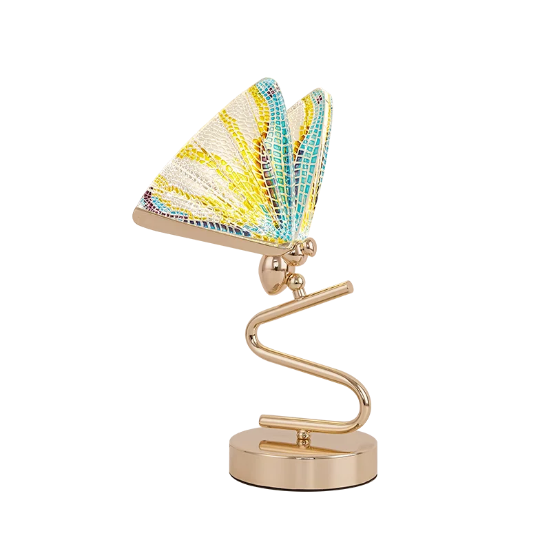Butterfly enamel floor lamp Bedroom bedside table lamp Light luxury high sense retro creative ornament table lamp
Butterfly enamel floor lamp Bedroom bedside table lamp Light luxury high sense retro creative ornament table lamp