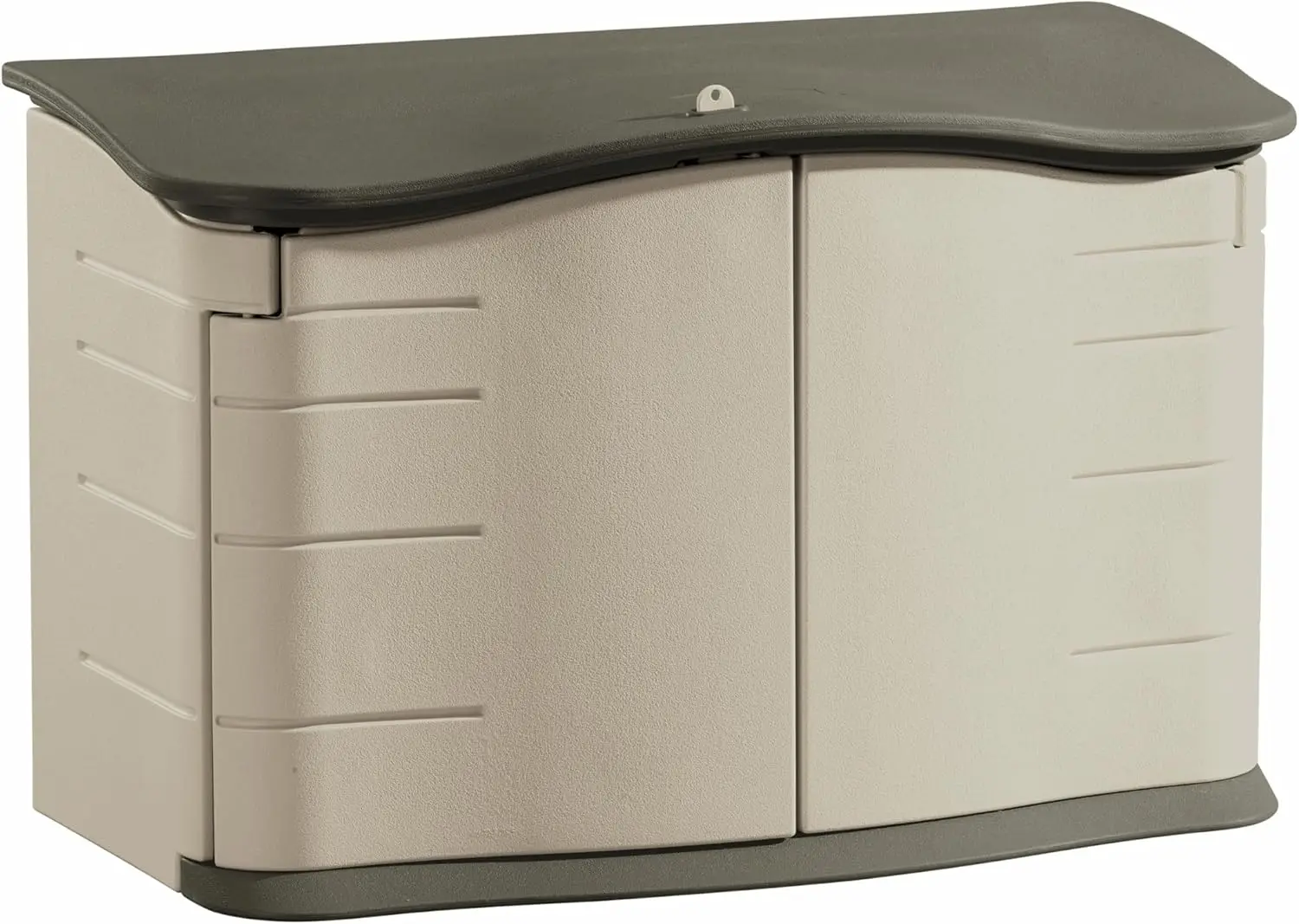Outdoor Home/Backyard/Pool Storage, Resin, Beige/Brown, Small Horizontal with Floor, Weather Resistant
Outdoor Home/Backyard/Pool Storage, Resin, Beige/Brown, Small Horizontal with Floor, Weather Resistant