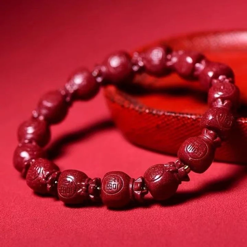 Men's and Women's Cinnabar Lucky Bag Bracelet , Fashion Jewelry, Gift
Men's and Women's Cinnabar Lucky Bag Bracelet , Fashion Jewelry, Gift