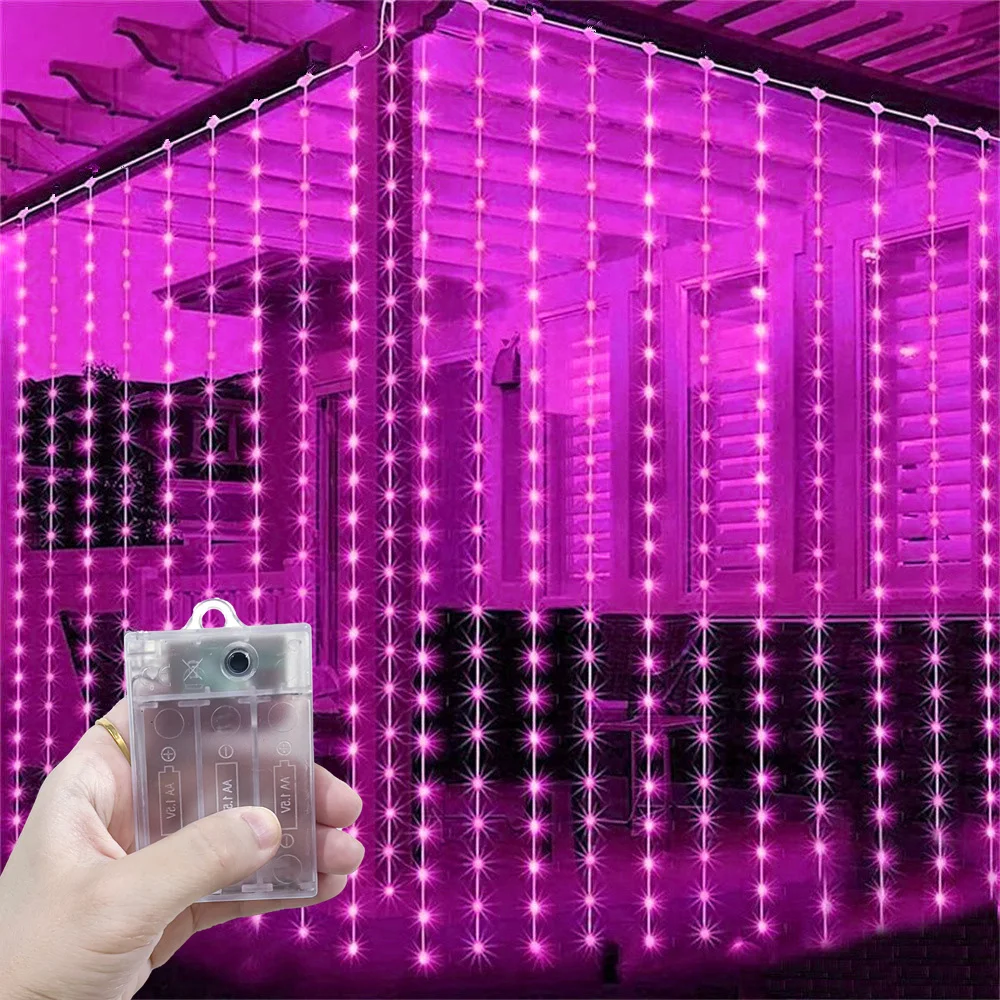 Уличная светодиодная гирлянда-штора 2026 для декора на Рамадан, День святого Валентина, для дома, нарядная, для Ид Мубарак, свадебная, на батарейках
Уличная светодиодная гирлянда-штора 2026 для декора на Рамадан, День святого Валентина, для дома, нарядная, для Ид Мубарак, свадебная, на батарейках