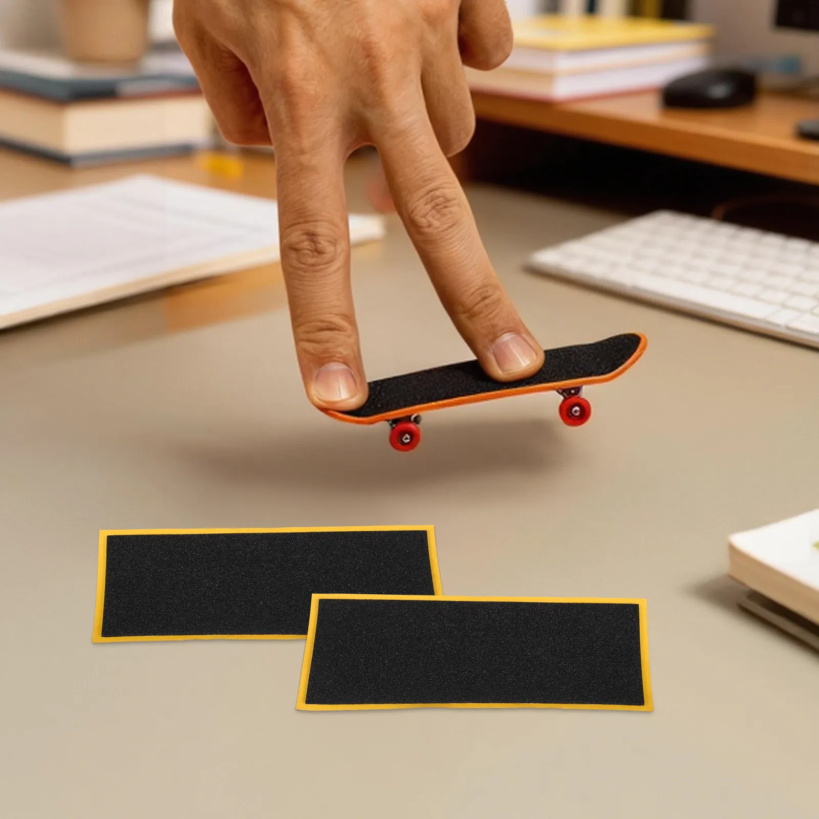 12Pcs Fingerboard Foam Grip Tape Soft Cushioned Non Skid Adhesive Tape for Mini Skateboard Enhanced Control Flexibility Fun Play
12Pcs Fingerboard Foam Grip Tape Soft Cushioned Non Skid Adhesive Tape for Mini Skateboard Enhanced Control Flexibility Fun Play