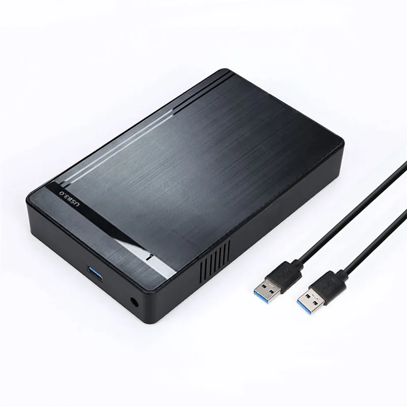 New!!3.5Inch HDD Enclosure 3.5Inch SATA External HDD Enclosure For 2.5" 3.5" SSD Disk US PLUG
New!!3.5Inch HDD Enclosure 3.5Inch SATA External HDD Enclosure For 2.5" 3.5" SSD Disk US PLUG