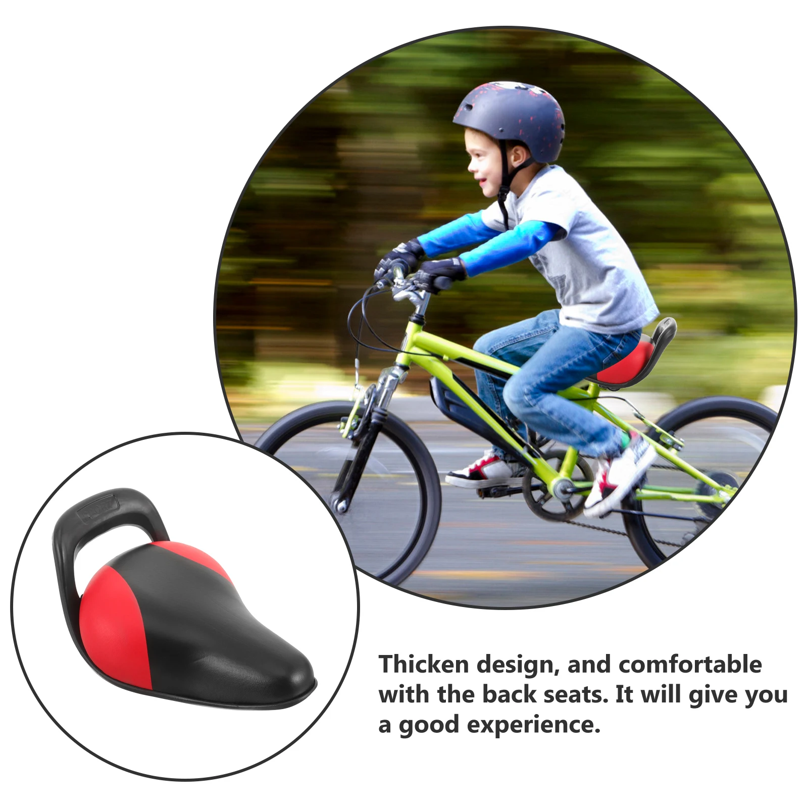 Bike Rear Seat Durable Stable High Elasticity Backseat Black Size Steel Comfort Shock Absorption Foldable Mountain
Bike Rear Seat Durable Stable High Elasticity Backseat Black Size Steel Comfort Shock Absorption Foldable Mountain