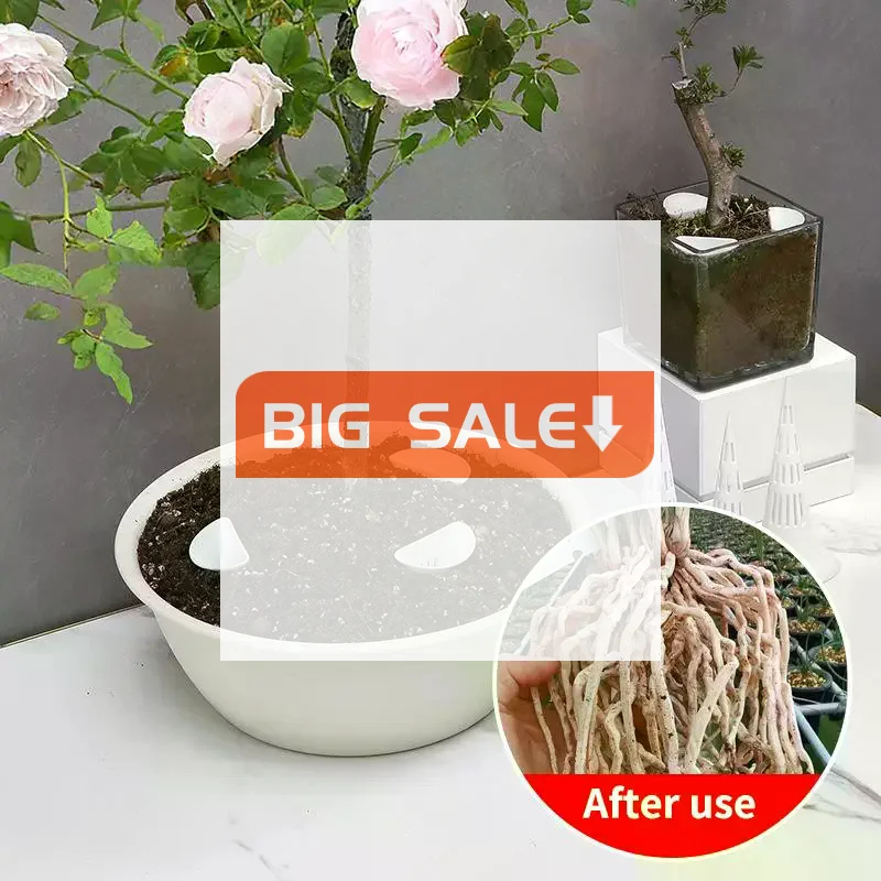 Набор из 3 конических дышащих сетчатых прокладок для полива растений, для аэрации почвы и защиты корней цветов и бонсай
Набор из 3 конических дышащих сетчатых прокладок для полива растений, для аэрации почвы и защиты корней цветов и бонсай