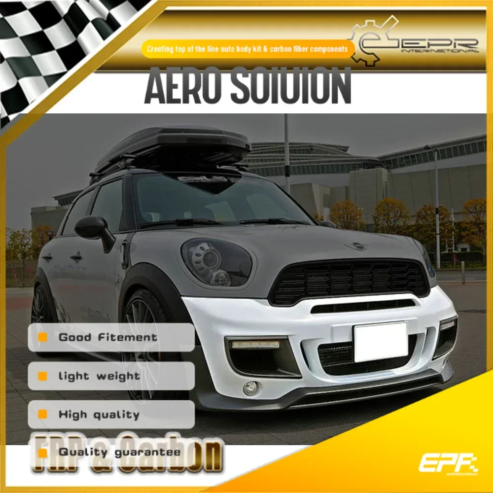 For R60 Countryman DAG Glass Fiber Front Bumper Trim (Included round fog & DRL) Body Kit Tuning For MINI R60
For R60 Countryman DAG Glass Fiber Front Bumper Trim (Included round fog & DRL) Body Kit Tuning For MINI R60