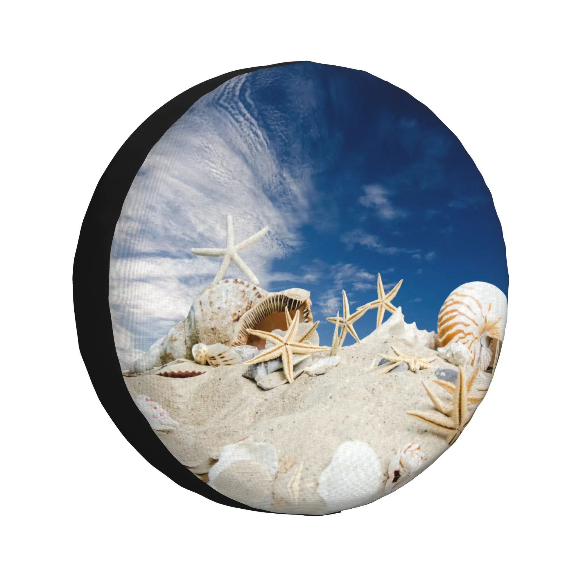 Beach Starfish Shell Proof Wheel Tire Cover Wheel Cover Auto Car Accesorios for Men Women Vehiles 14-17 Inch Wheel Cover Print
Beach Starfish Shell Proof Wheel Tire Cover Wheel Cover Auto Car Accesorios for Men Women Vehiles 14-17 Inch Wheel Cover Print