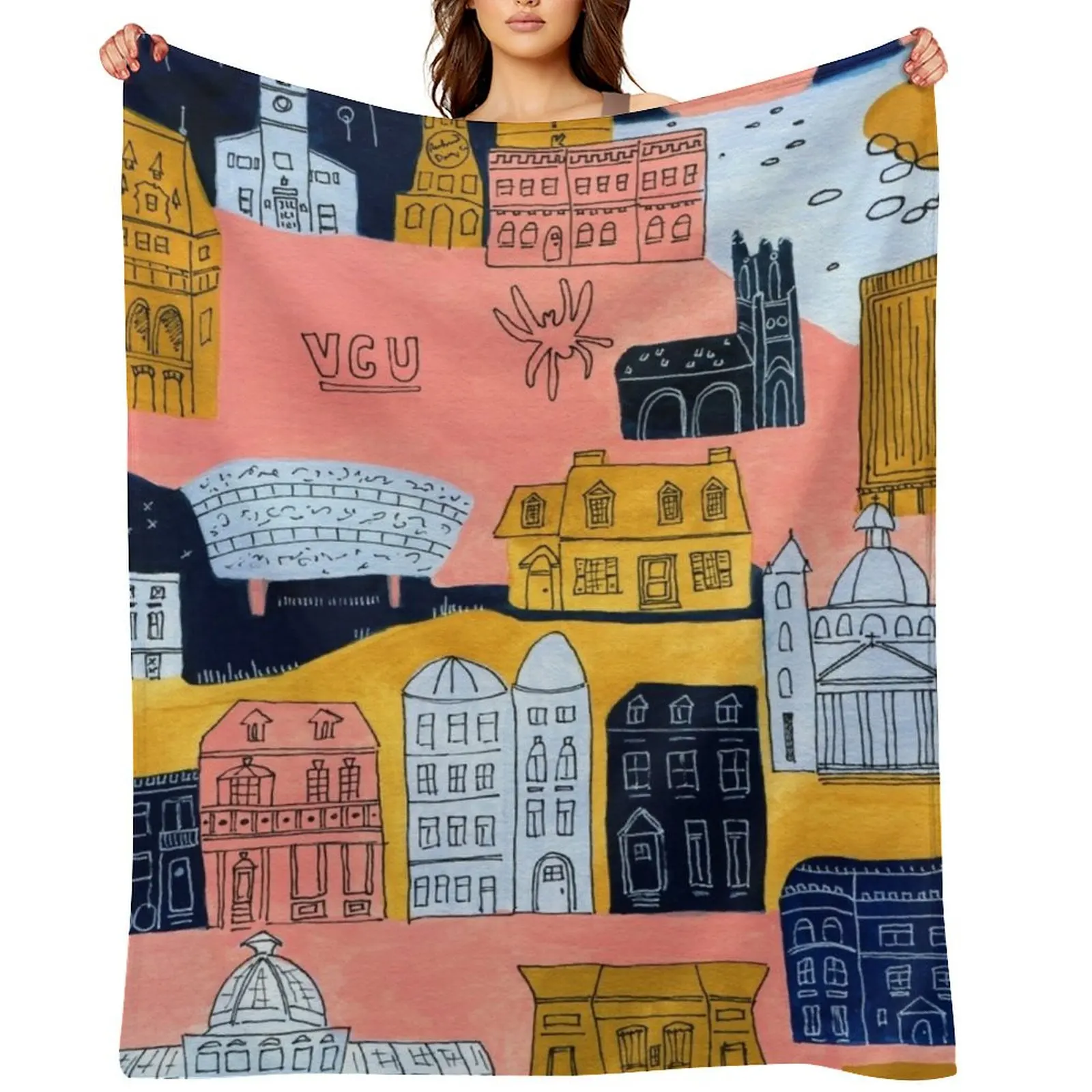 RVA Throw Blanket wednesday Decorative Sofas Nap Winter beds Blankets
RVA Throw Blanket wednesday Decorative Sofas Nap Winter beds Blankets