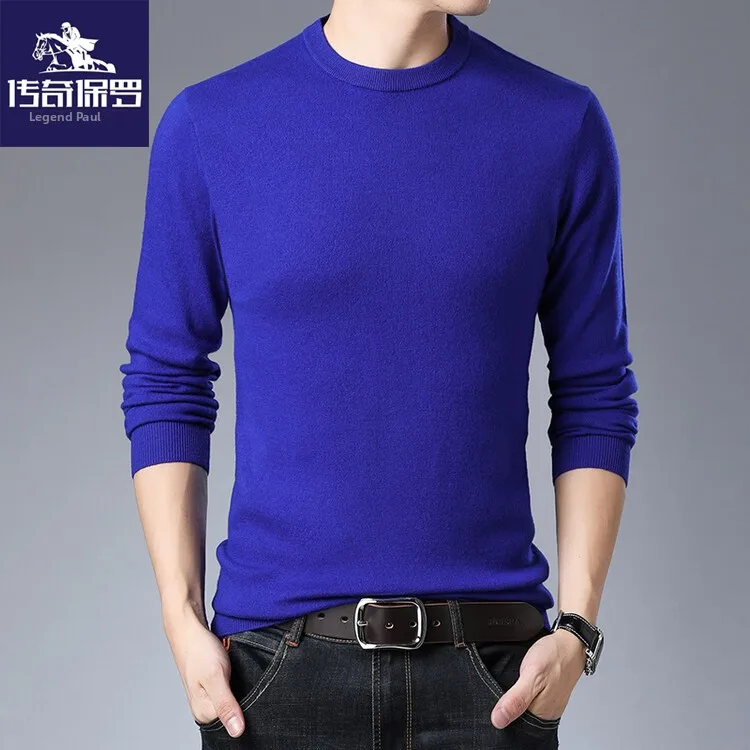 Legend Paul Thin Knitted Wool Sweater Long Sleeve round Neck Spring Autumn Fashionable Slim Fit Mid-aged Men's Knitwear
Legend Paul Thin Knitted Wool Sweater Long Sleeve round Neck Spring Autumn Fashionable Slim Fit Mid-aged Men's Knitwear