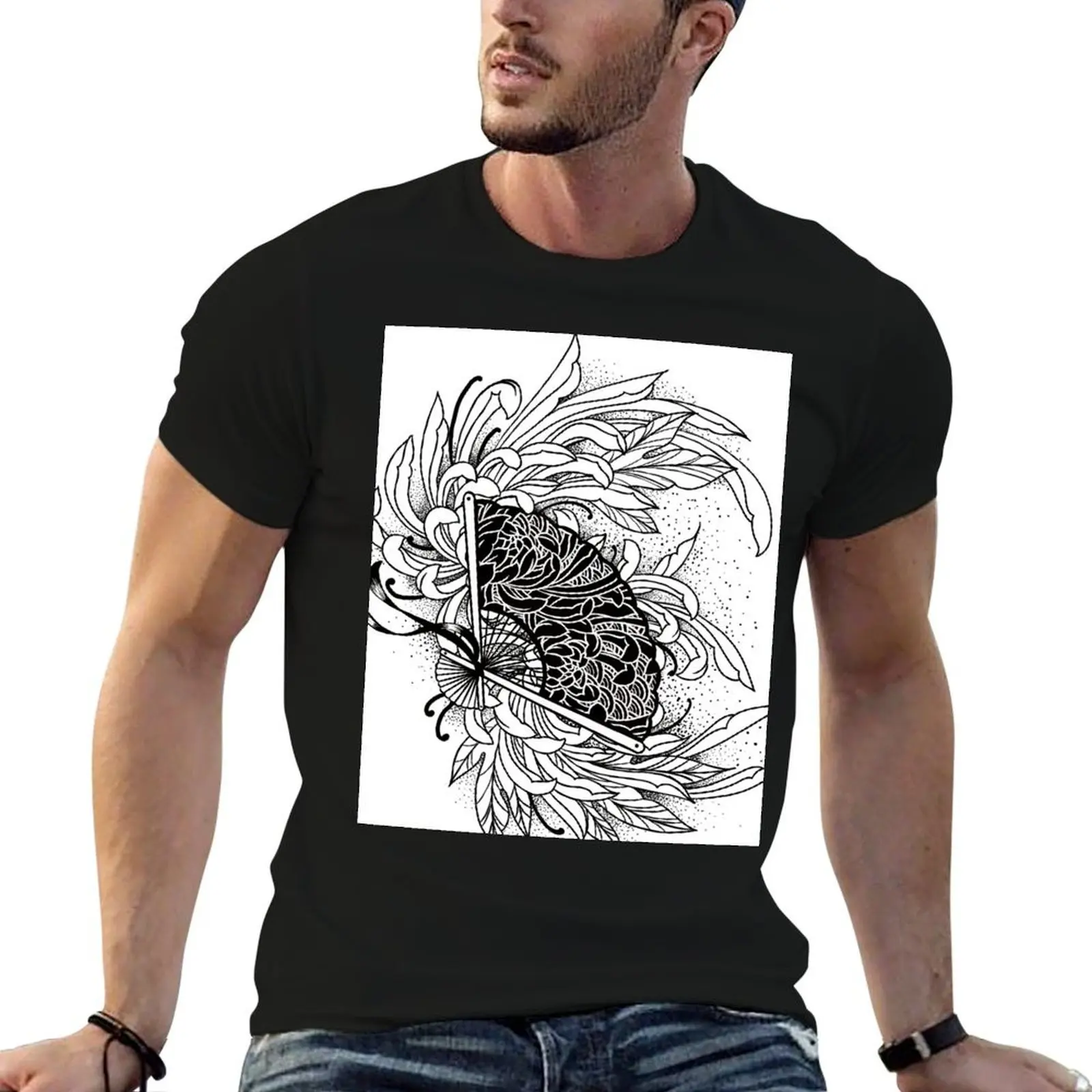 Oriental fan with chrysanthemums T-Shirt custom shirt sweat anime mens workout shirts
Oriental fan with chrysanthemums T-Shirt custom shirt sweat anime mens workout shirts