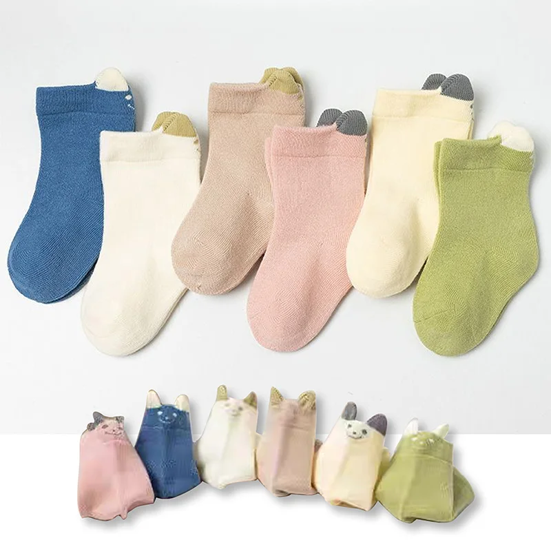 6PCS Children Socks Smiley Face Ear Edge Short Socks Breathable Cotton Kids Daily Wear Boys Girls
6PCS Children Socks Smiley Face Ear Edge Short Socks Breathable Cotton Kids Daily Wear Boys Girls