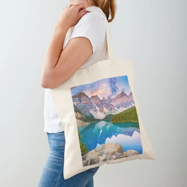 Moraine Lake Natures Canvas Tote Bag Canvas bag for women tote bag custom Candy bags
Moraine Lake Natures Canvas Tote Bag Canvas bag for women tote bag custom Candy bags