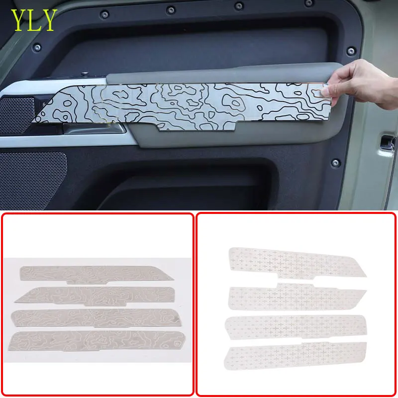For Land Rover Defender 110 130 2020-2024 Stainless Steel Car Interior Door Decorative Panel Sticker Car protection accessories
For Land Rover Defender 110 130 2020-2024 Stainless Steel Car Interior Door Decorative Panel Sticker Car protection accessories