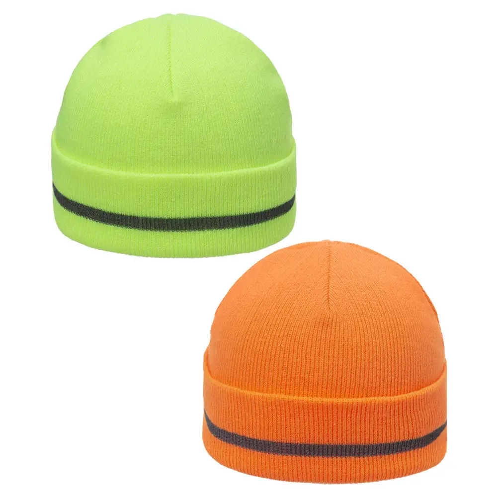 2Pcs Reflective Knit Beanie Hat for Men Warm Acrylic Winter Hat Outdoor Cycling Skiing Running Low-Light Visibility Safety
2Pcs Reflective Knit Beanie Hat for Men Warm Acrylic Winter Hat Outdoor Cycling Skiing Running Low-Light Visibility Safety
