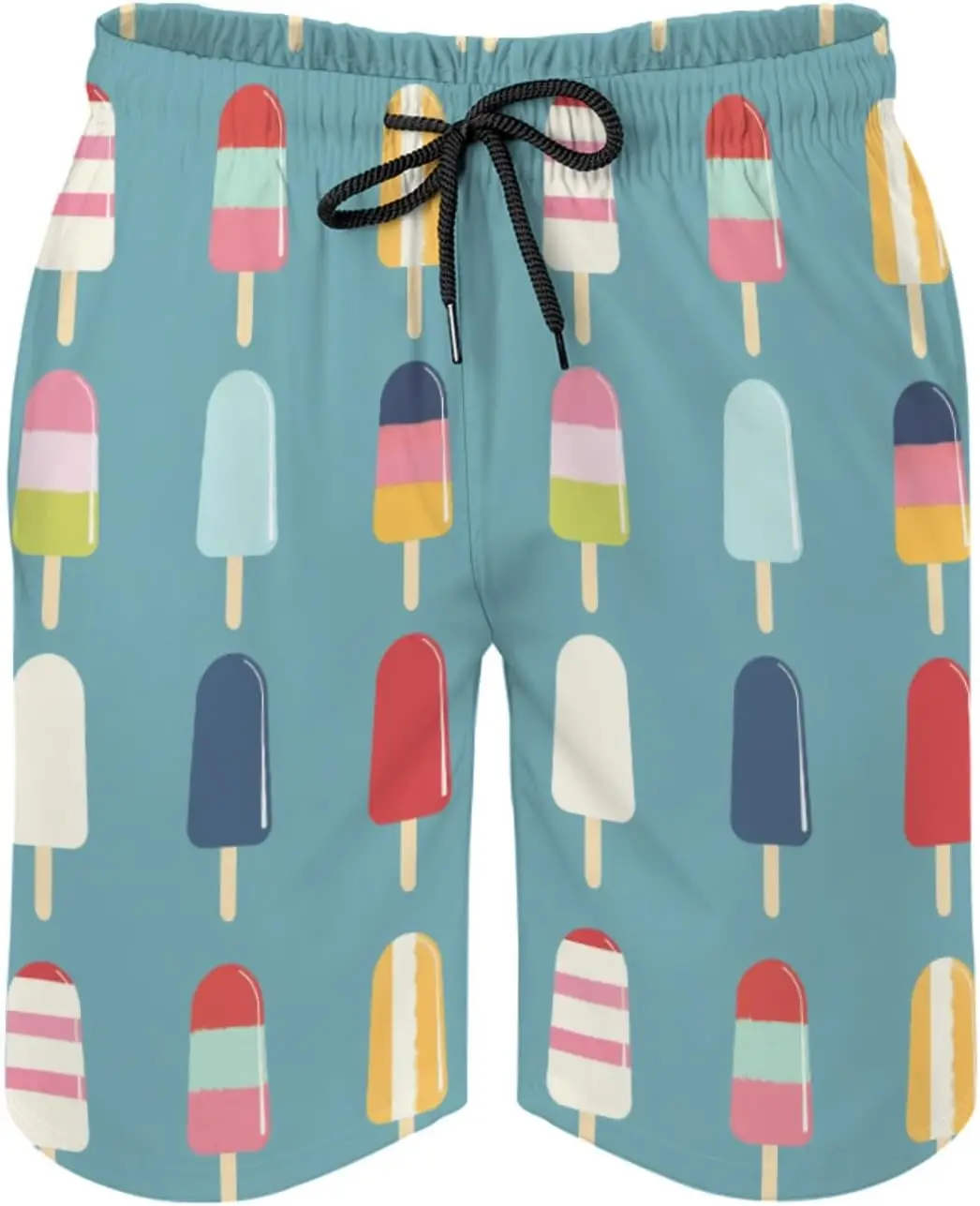 Watercolor Popsicles Men's Swim Trunks Colorful Popsicles Summer Swimming Shorts Funny Bathing Pants with Pockets
Watercolor Popsicles Men's Swim Trunks Colorful Popsicles Summer Swimming Shorts Funny Bathing Pants with Pockets