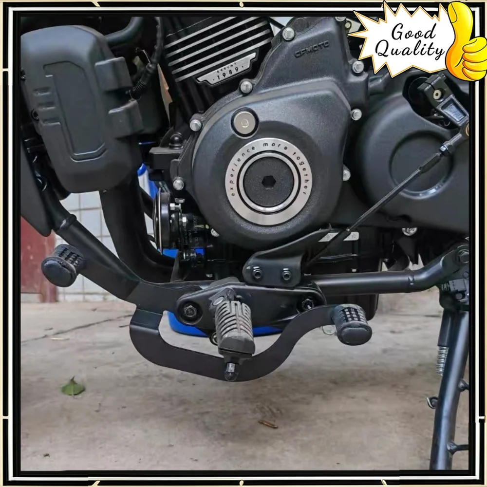 Good Quality Modification parts for CFMOTO 450CLC gear shift lever, widened pedals, and front anti-slip pedals.
Good Quality Modification parts for CFMOTO 450CLC gear shift lever, widened pedals, and front anti-slip pedals.