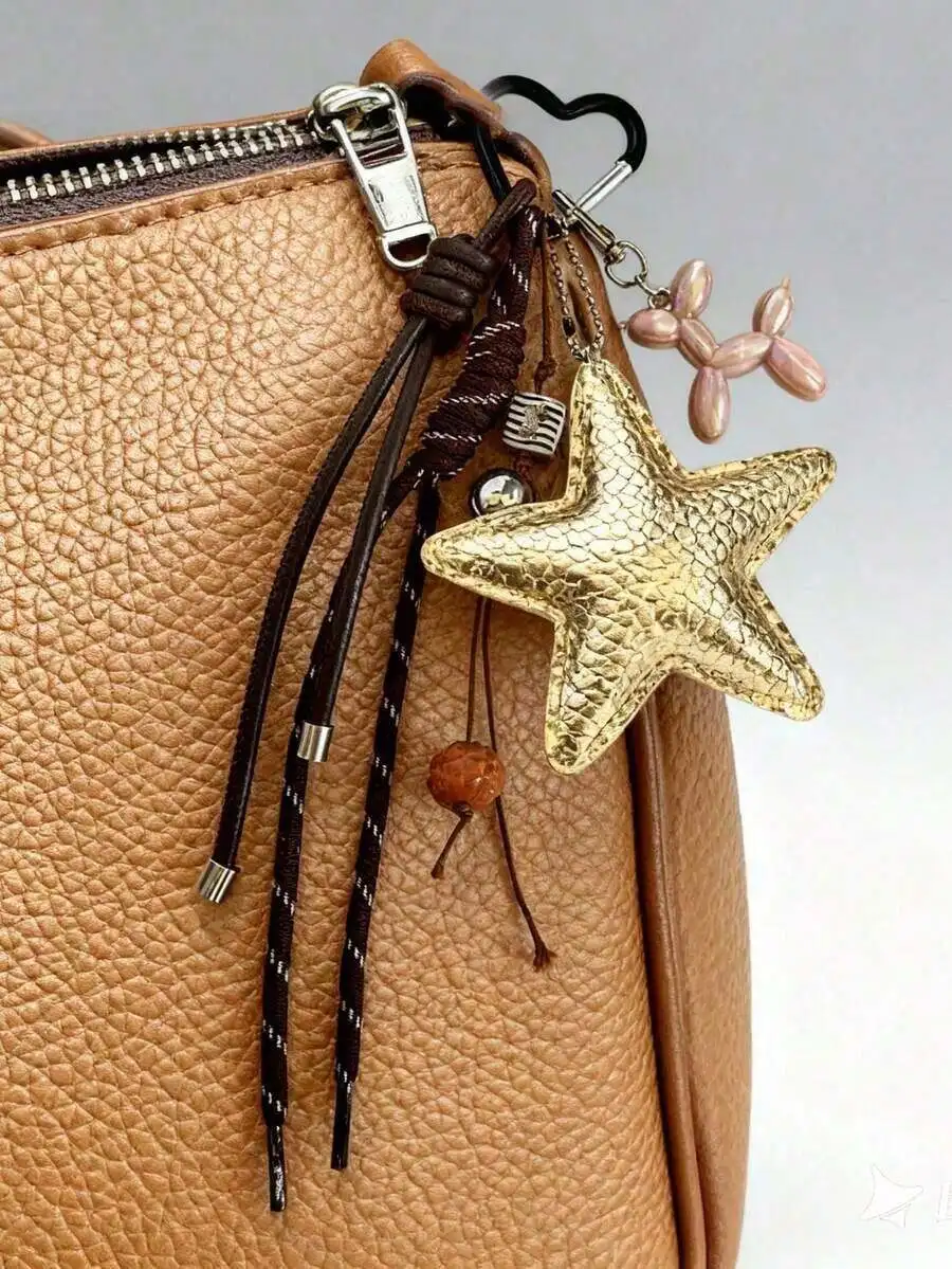Y2K Style Star And Balloon Keychain Charm For Bag Car Decor
Y2K Style Star And Balloon Keychain Charm For Bag Car Decor