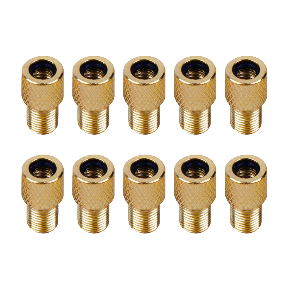 Valve Adapters Classic Delicate 10x Valve Adaptors to Schrader Converters Bike Bicycle Tire Accessories
Valve Adapters Classic Delicate 10x Valve Adaptors to Schrader Converters Bike Bicycle Tire Accessories