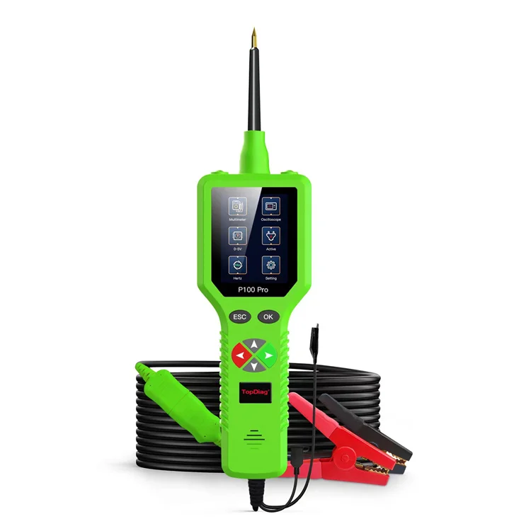Car Circuit Tester Power Probe Kit Multimeter Oscilloscope Diagnostic Tool For Truck Motorcycle Boat P100 Pro
Car Circuit Tester Power Probe Kit Multimeter Oscilloscope Diagnostic Tool For Truck Motorcycle Boat P100 Pro