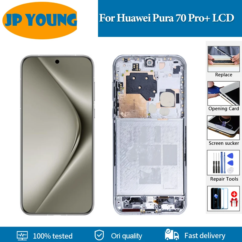 6.8'' AMOLED For Huawei Pura 70 Pro+ Pura 70 Pro Plus LCD Display HBN-AL10 HBN-AL80 Touch Screen Digitier Assembly Replacement
6.8'' AMOLED For Huawei Pura 70 Pro+ Pura 70 Pro Plus LCD Display HBN-AL10 HBN-AL80 Touch Screen Digitier Assembly Replacement
