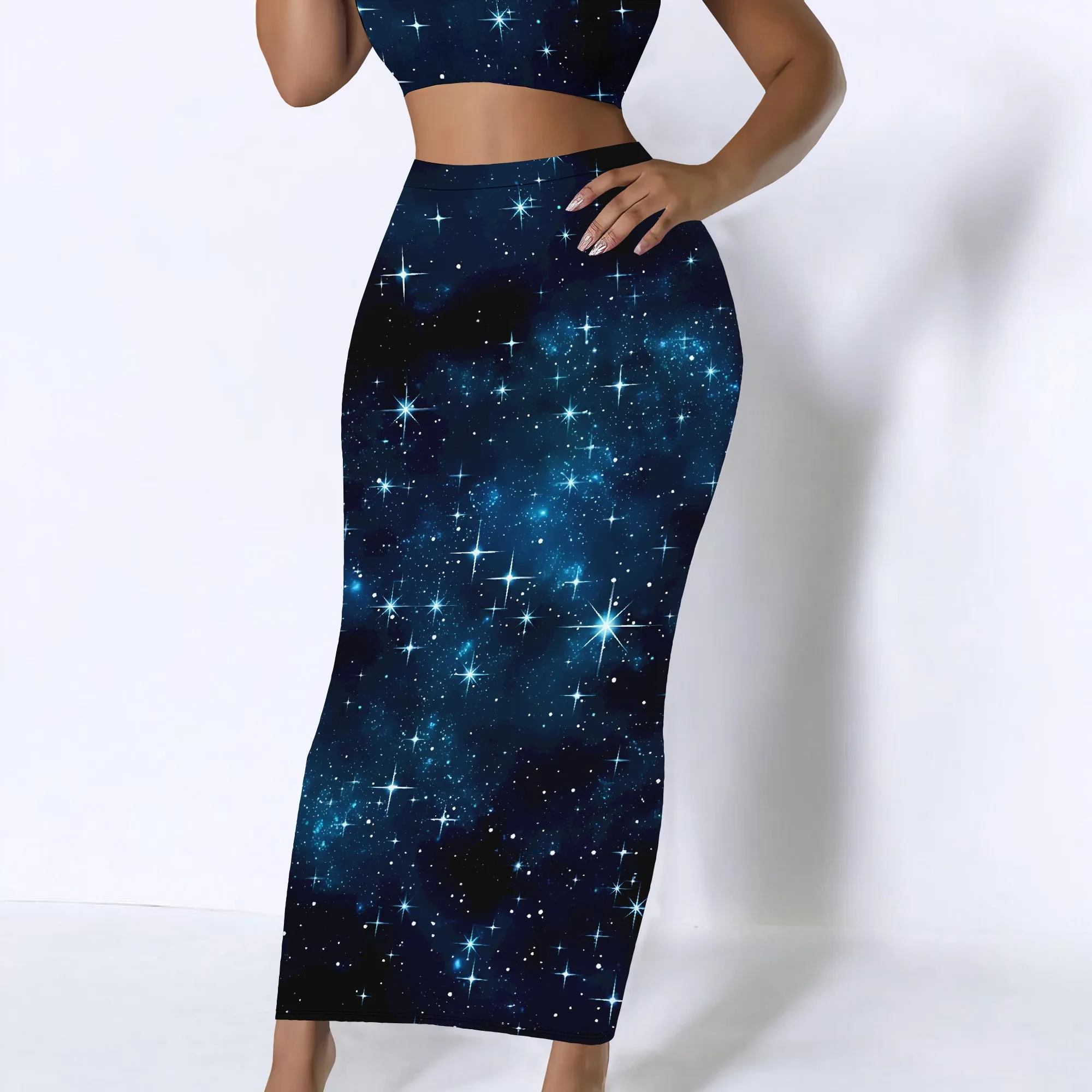 EQQZD Elegant & Sexy Bodycon Skirt For Women, Dreamily Brilliant & Splendid Starry Sky Printed Skirt
EQQZD Elegant & Sexy Bodycon Skirt For Women, Dreamily Brilliant & Splendid Starry Sky Printed Skirt