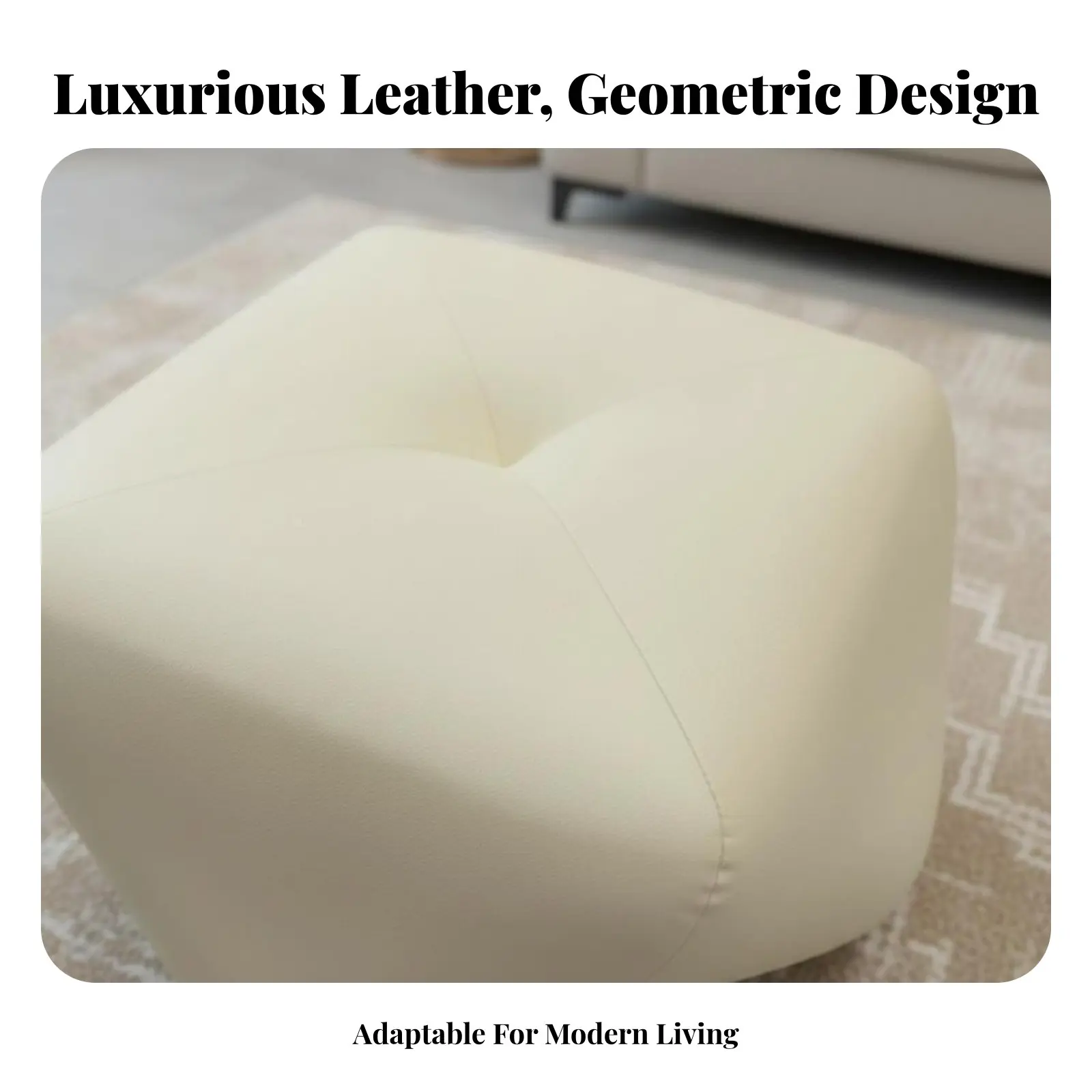 Octagonal Pouf Luxurious Design Footrest Multi-Functional Gold-Tone Base for Adults, Students, Living Room, Bedroom, Lounge Area
Octagonal Pouf Luxurious Design Footrest Multi-Functional Gold-Tone Base for Adults, Students, Living Room, Bedroom, Lounge Area