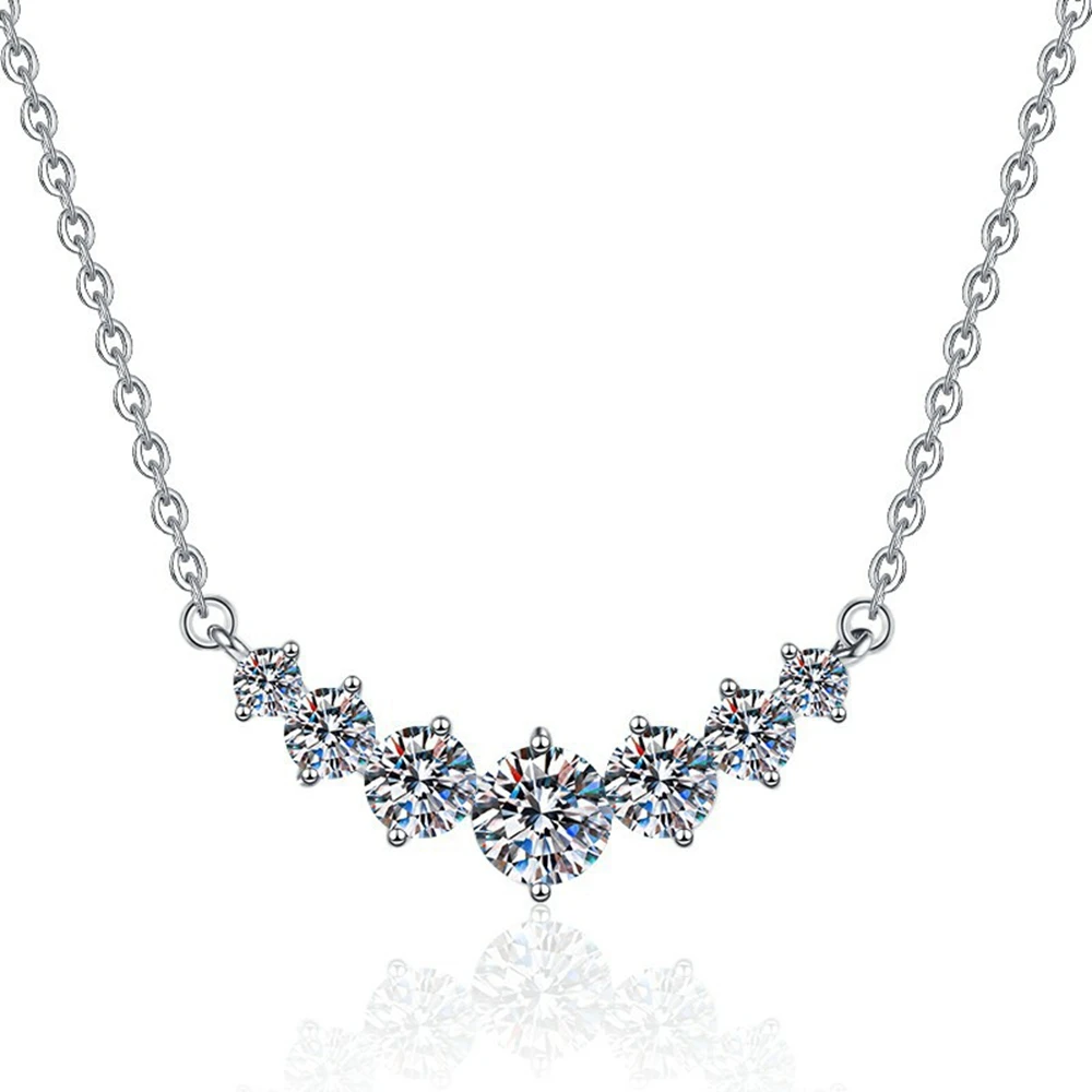 Super Flash D Color 1.7-5ct Moissanite Pendant Necklace S925 Sterling Silver for Woman Birthday Mother's DayParty Jewelry Gift
Super Flash D Color 1.7-5ct Moissanite Pendant Necklace S925 Sterling Silver for Woman Birthday Mother's DayParty Jewelry Gift
